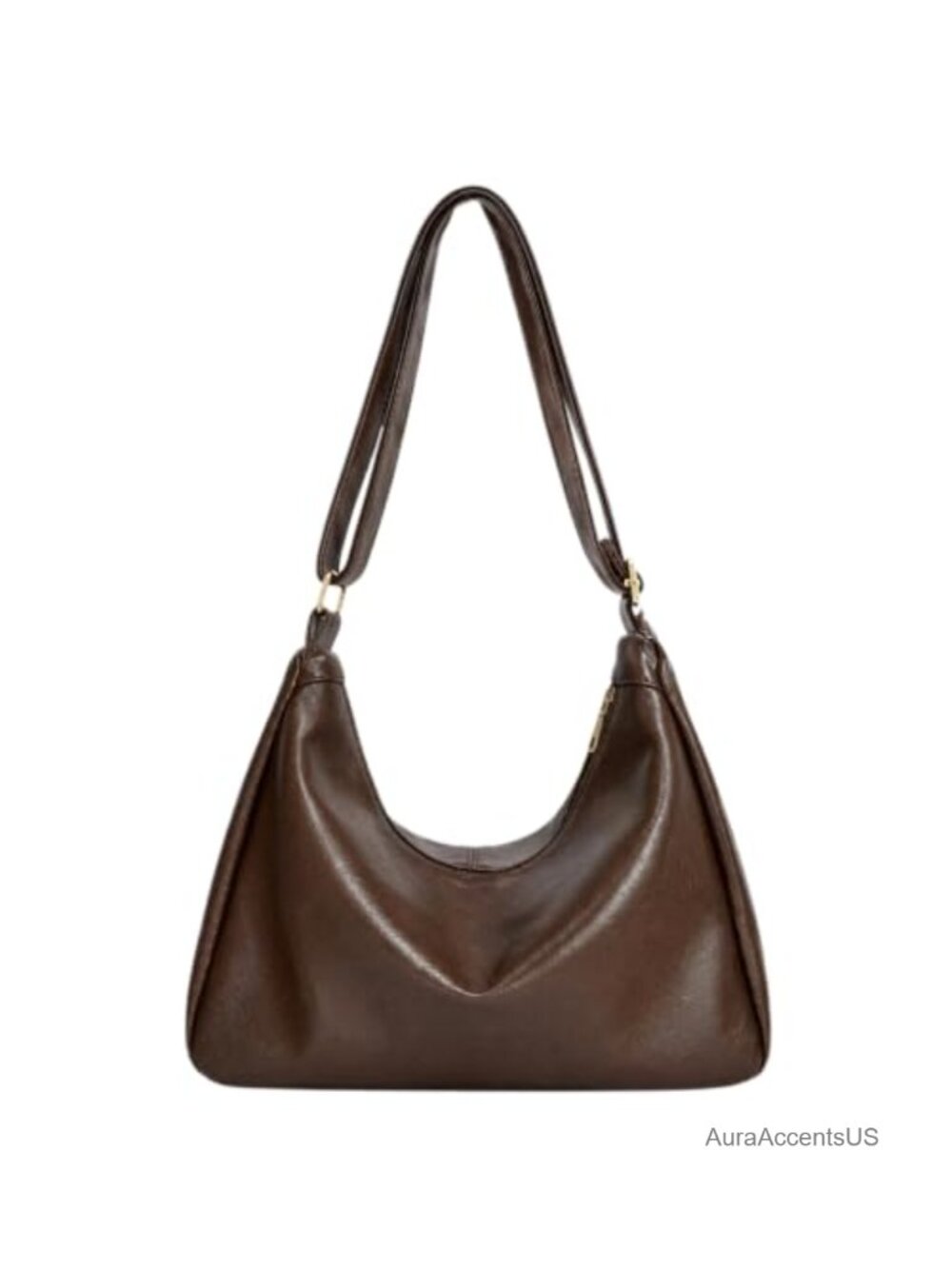Ultra Soft Vegan Leather Hobo Bag for Women, Slouchy Shoulder Tote with